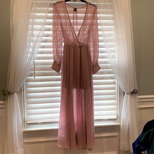 Blush pink dress